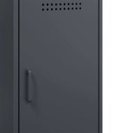 Бюфет, антрацит, 36x39x79 см, стомана