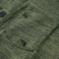 Детска риза, каки меланж, 128