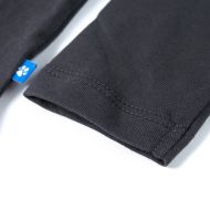 Детска тениска с дълъг ръкав, антрацит, 116