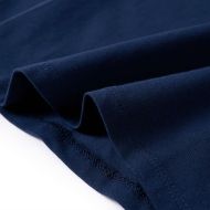 Детска тениска с дълъг ръкав, нейви, 116