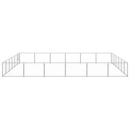 Клетка за кучета, сива, 36 м², стомана