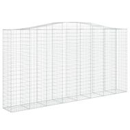 Кошници габион арка 10 бр 400x50x200/220 см поцинковано желязо