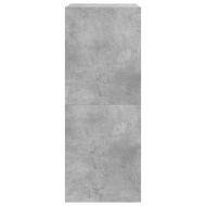 Шкаф за обувки с 2 флип чекмеджета бетонно сив 60x42x108 см