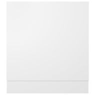 Панел за съдомиялна машина "Lyon", бял, 59,5x3x67 см, инженерно дърво