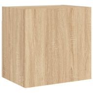 Стенни ТB шкафове 2 бр сонома дъб 40,5x30x40 см инженерно дърво