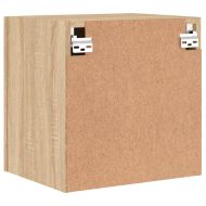 Стенни ТB шкафове 2 бр сонома дъб 40,5x30x40 см инженерно дърво