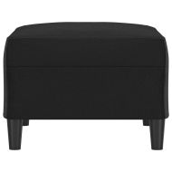 Табуретка, черна, 70x55x41 см, изкуствена кожа