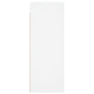 Стенен шкаф бял 69,5x34x90 см