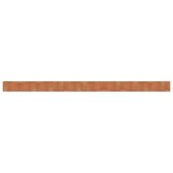 Килим, правоъгълен, кафяв, 60x1000 см, бамбук