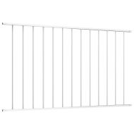 Ограден панел Woerden прахово боядисана стомана 1,7x1,17 м бял