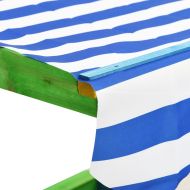 Пясъчник с регулируем покрив, чамова дървесина, пъстър, UV50