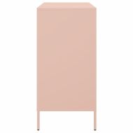 Бюфет, розов, 68x39x79 см, стомана