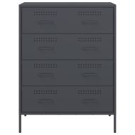 Бюфет, антрацит, 68x39x89 см, стомана