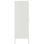 Висок шкаф, бял, 36x39x113 см, стомана