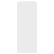 Конзолна маса, бяла, 100x35x90 см, инженерно дърво