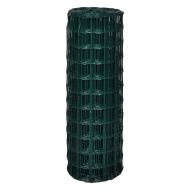 Евромрежа, стомана, 25x1,7 м, зелена