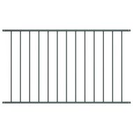 Ограден панел Woerden прахово боядисана стомана 1,7x1,17 м антрацит