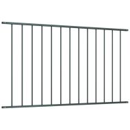 Ограден панел Woerden прахово боядисана стомана 1,7x1,17 м антрацит