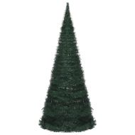 Pop-up стринг предварително осветена коледна елха зелена 210 см