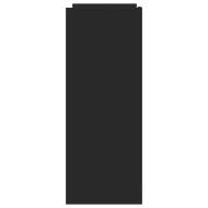 Конзолна маса, черна, 100x35x90 см, инженерно дърво