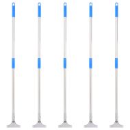 Дръжки за чистачки за под 5 бр 119,5 см стомана и пластмаса