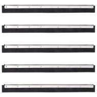 Глави за подочистачки 5 бр 60,5x2x5 см стомана и гума