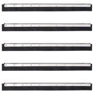 Глави за подочистачки 5 бр 75x2x5 см стомана и гума