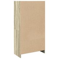 Библиотека, сонома дъб, 57x28,5x107,5 см, инженерно дърво