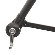 Градински чадър със стоманен прът, зелен, 290x290x238 см