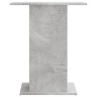Стойка за аквариум, бетонна, сива, 60,5x36x72,5 см, инженерно дърво