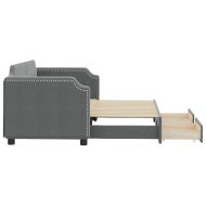 Дневно легло с уширение и чекмеджета, без матрак, 80x200 см