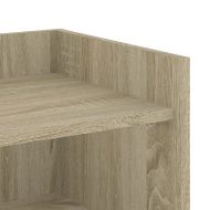 Сайдборд, дъб сонома, 73,5x35x75 см, инженерно дърво