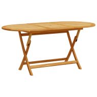 Градински трапезен комплект, 7 части, акация масив и textilene