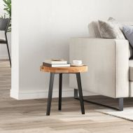 Плот за маса, кръгъл, Ø40x4 см, акациево дърво масив