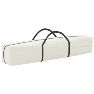 Сгъваема парти шатра, кремава, 3x6 м