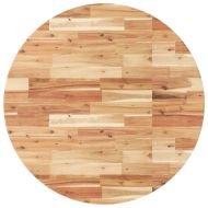 Плот за маса, кръгъл, Ø90x4 см, акациево дърво масив