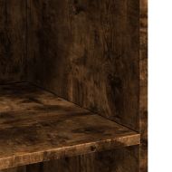 Бюфет, опушен дъб, 70x41x93 см, инженерно дърво