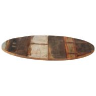 Кръгъл плот за маса, 70 см, 15-16 мм, регенерирано дърво масив