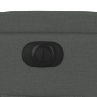 Електрически наклоняем стол, тъмносив, текстил