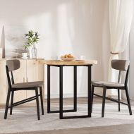 Плот за маса, кръгъл, Ø80x4 см, акациево дърво масив