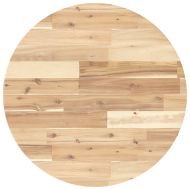 Плот за маса, кръгъл, Ø60x4 см, акациево дърво масив
