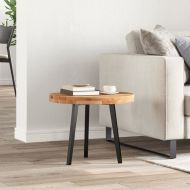 Плот за маса, кръгъл, Ø50x4 см, акациево дърво масив