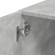 Стенен шкаф, бетонно сив, 70x42,5x40 см, инженерно дърво