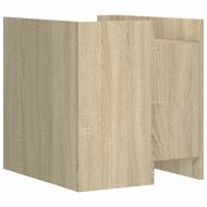 Нощно шкафче, сонома дъб, 45x50x50 см, инженерно дърво