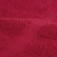 Премиум кърпи за сауна SOLUND 2 бр червени 80x200 см 600 gsm