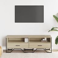 ТB шкаф, сонома дъб, 122x34x41 см, инженерно дърво