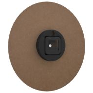 Стенен часовник със светещи скали и стрелки жълт Ø30 см