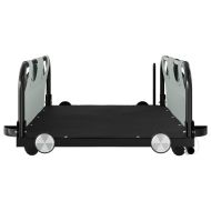 Ремарке за колело, сиво, Оксфорд плат и желязо