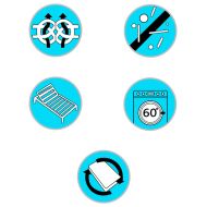 Боксспринг матрак, 190x140x20 см, със средна мекота, плат