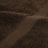 Премиум хавлиени кърпи SOLUND 10 бр кафяви 100x150 см 600 gsm